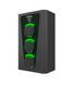 Зарядная станция 3-портовая Smart Wall 22+22+22 кВт розеткой Type 2 + розеткой Type 2+ розеткой Type 2 SW366-S22-S22-S22 Octa Energy  SW366-S22-S22-S22 фото 3