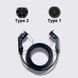 Кабель для заряджання 1Ф 32A 230В Type 2 - Type 1 Besen Type2-Type1 Cable фото 1