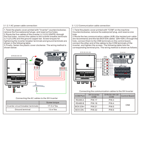 Backup Box Growatt EU SYN 50 &ndash; XH &ndash; 30 230/400В (для MOD-XH BP) EU SYN-50 фото
