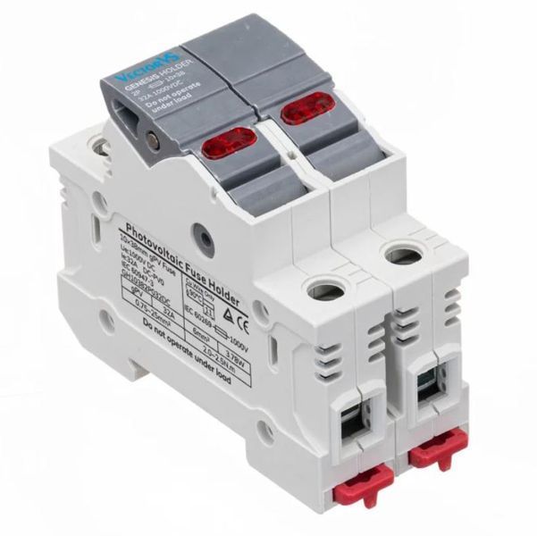 Тримач запобіжників з індикацією Vector VS GENESIS 2P 10x38 32A 1000V DC GH10382P032DC фото