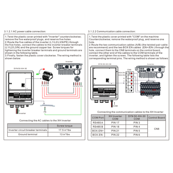 Backup Box Growatt EU SYN 100 – XH – 30 230/400В (для MID-XH) EU SYN-100 фото