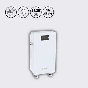 HOPE 16.0LM-A1 Акумуляторна батарея 16 кВт*г, 51.2В Growatt HOPE 16.0LM-A1 фото