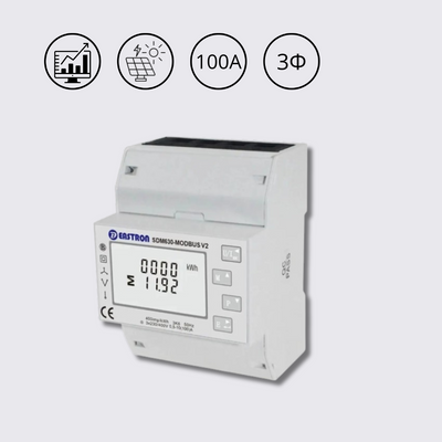 Growatt Three Phase Meter (3Ф) 100А TPM-CT-E100 фото