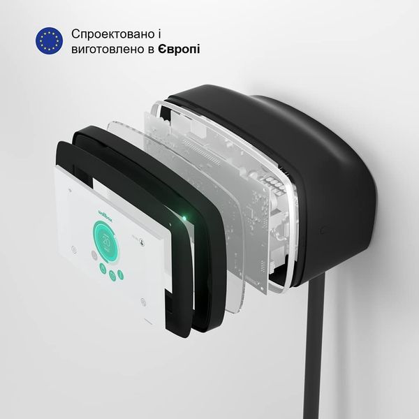 Зарядная станция Commander Wallbox 32А 1Ф/3Ф 230/400В 22 кВт черная с разъемом Тype 2 с кабелем 5м CMX2-0-2-4-8-002 CMX2-0-2-4-8-001 фото