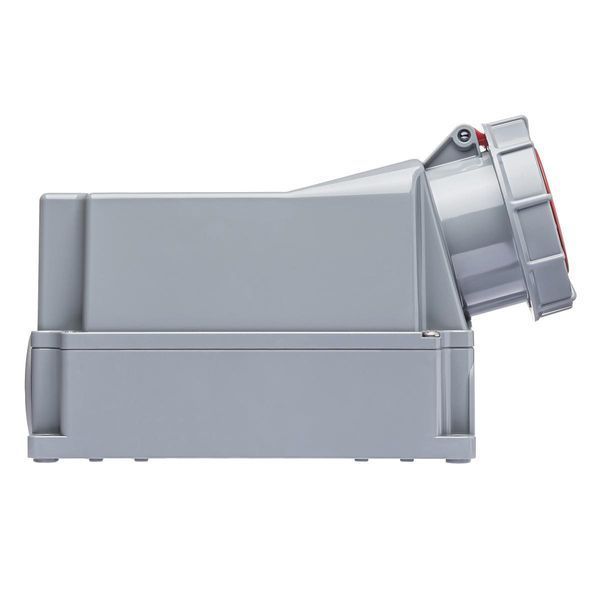 Розетка зовнішня 125A 415В 3P+N+T IP67 IDE силова червоний (03876) 03876 фото