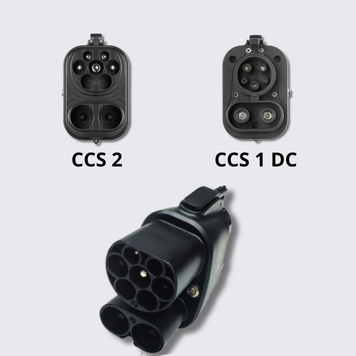 Перехідник CCS2-CCS1 DC+AC TARY CCS2-CCS1 Tary фото