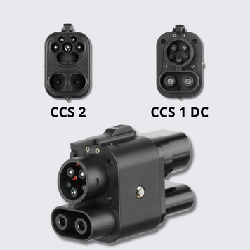 Перехідник CCS2-CCS1 DC 400А Olink CCS2-CCS1 400A фото