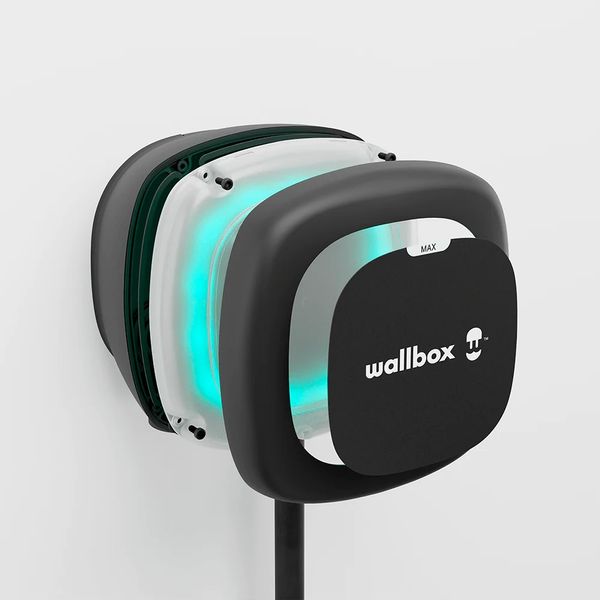 Зарядная станция Pulsar Max Wallbox 32А 3Ф 400В 22 кВт черная с разъемом Тype 2 с кабелем 5м PLP2-0-2-4-9-002 PLP2-0-2-4-9-002 фото