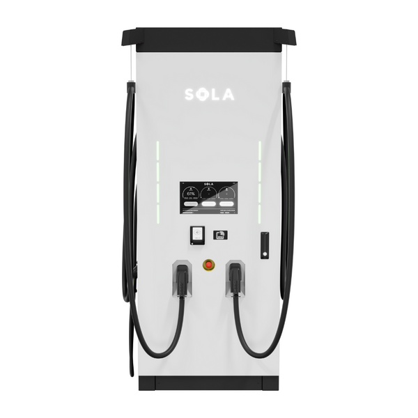 Зарядная станция Speed-E G8 DUO 360 кВт с разъемом CCS Combo 2 + GBT кабель 5м SOLA Speed-E G8 360 фото
