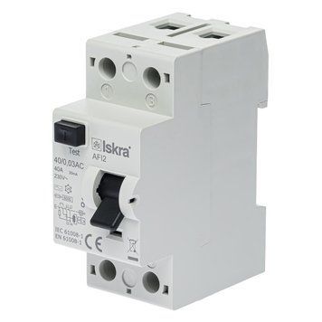 Устройство защитного отключения 40A 1Р+N АС 30 mA 230/400В ISKRA AFI2 (786101150000) 786101150000 фото