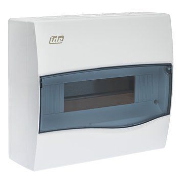 Розподільчий щит IDE 1x12 модулів IP40 з шинами N і PE 228x264x99 мм (BV12PT/RR) BV12PT/RR фото
