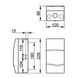 Распределительный щит IDE 1x4 модулей IP40 с шинами N и PE 228x120x99 мм (BV4PT/RR) BV4PT/RR фото 5